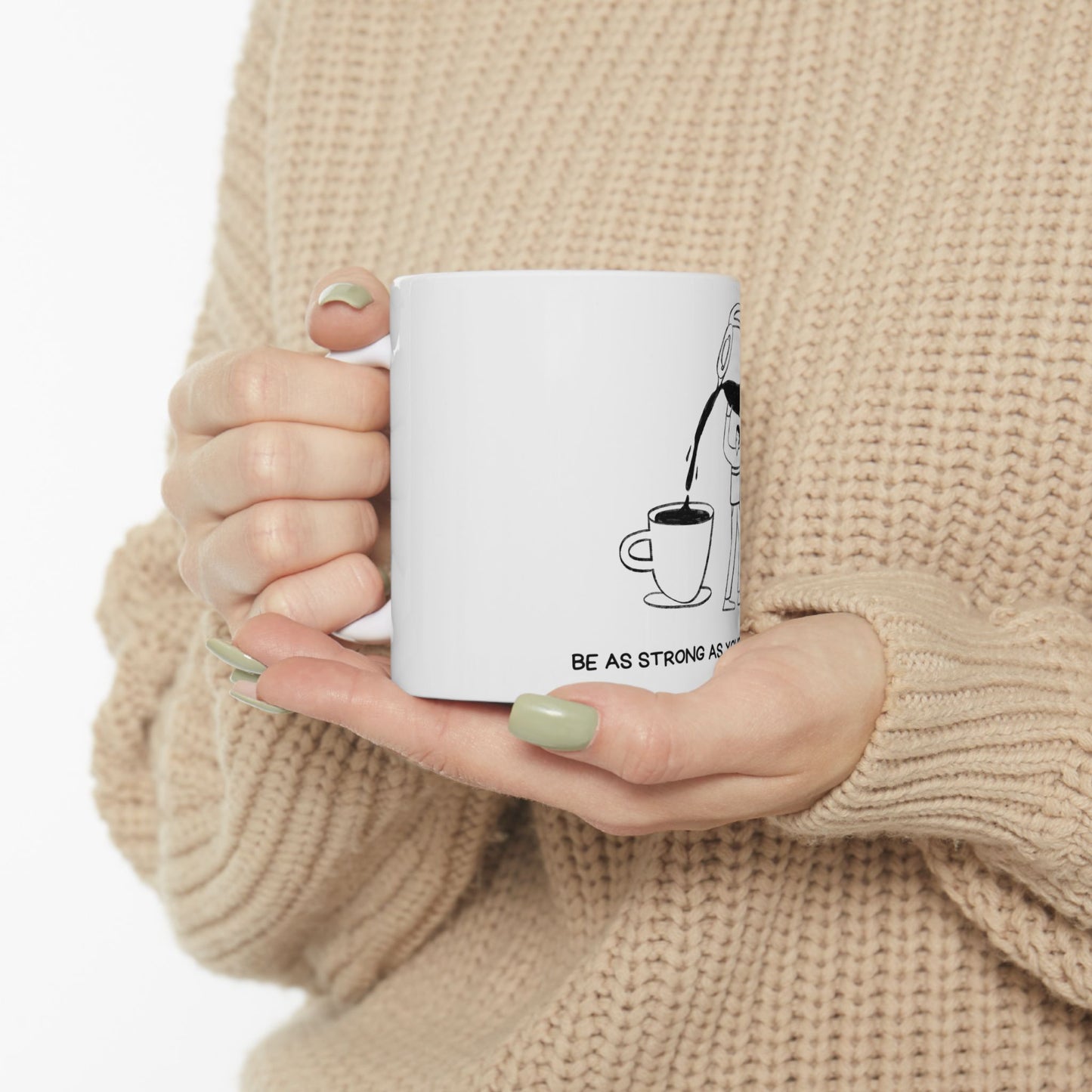 Strong Espresso Ceramic Mug