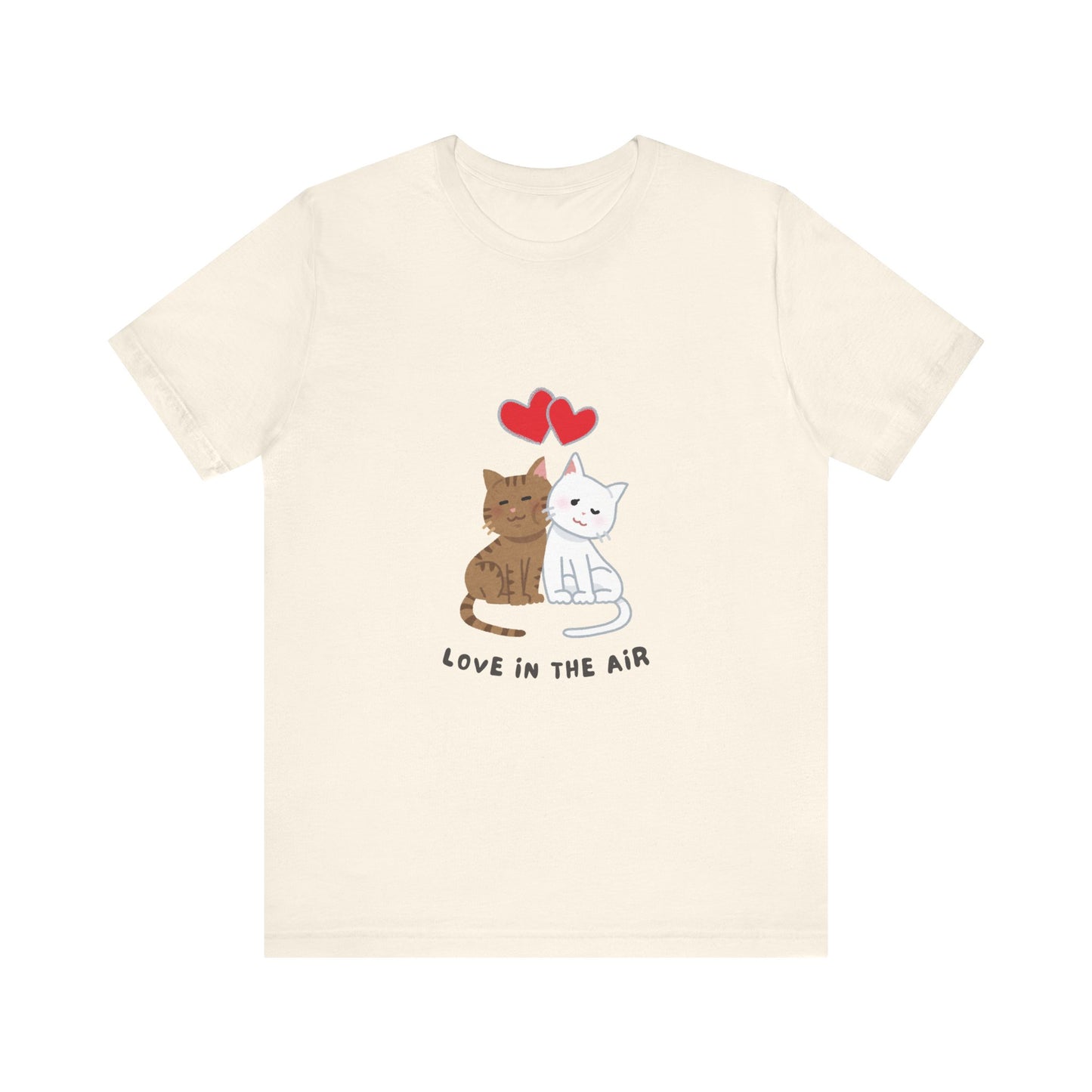 Cute Cat Love T-Shirt for Cat Lovers