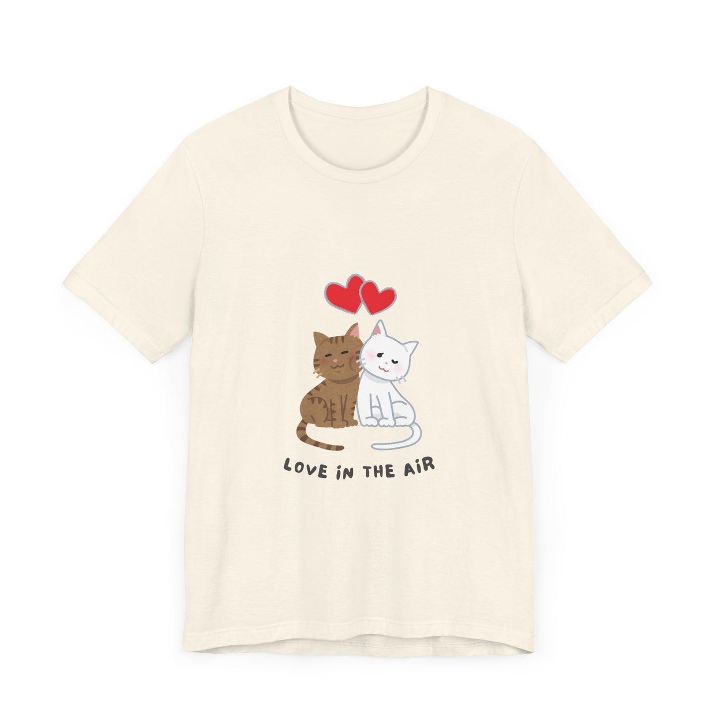 Cute Cat Love T-Shirt for Cat Lovers
