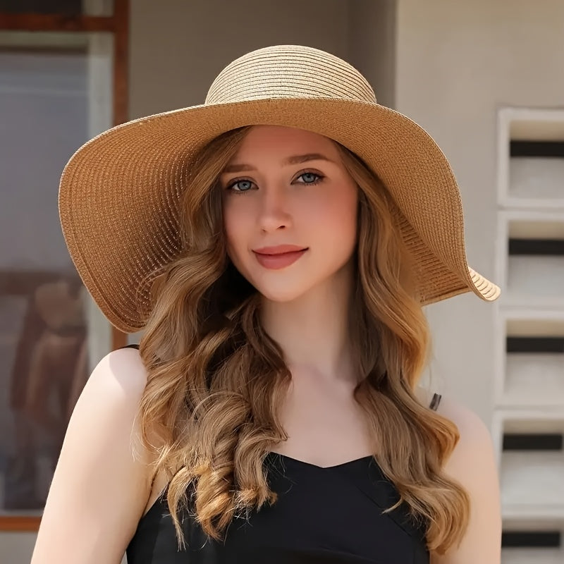 Unique Acrylic Straw Sun Hat