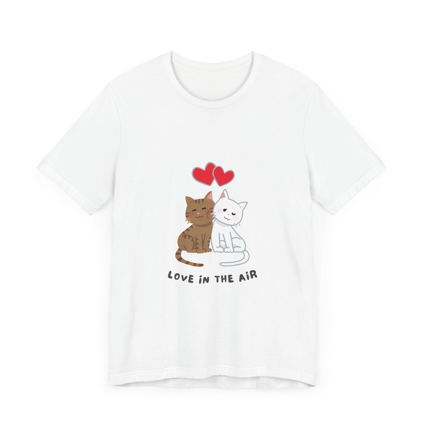 Cute Cat Love T-Shirt for Cat Lovers