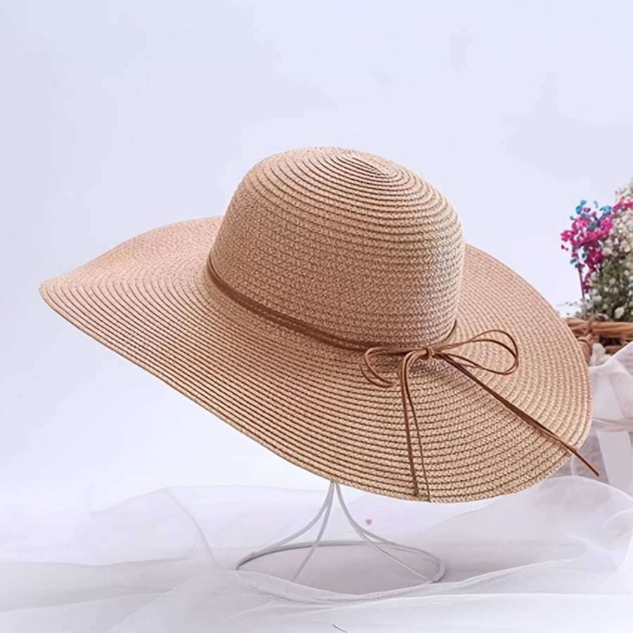 Unique Acrylic Straw Sun Hat