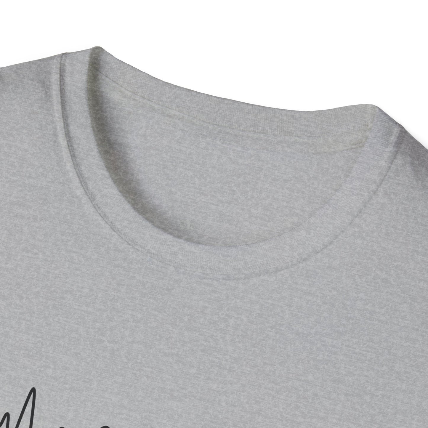 Coffee Heartbeat Unisex T-Shirt | Casual Tee, Gift for Coffee Lovers, Birthday Apparel, Relaxed Fit, Everyday Wear