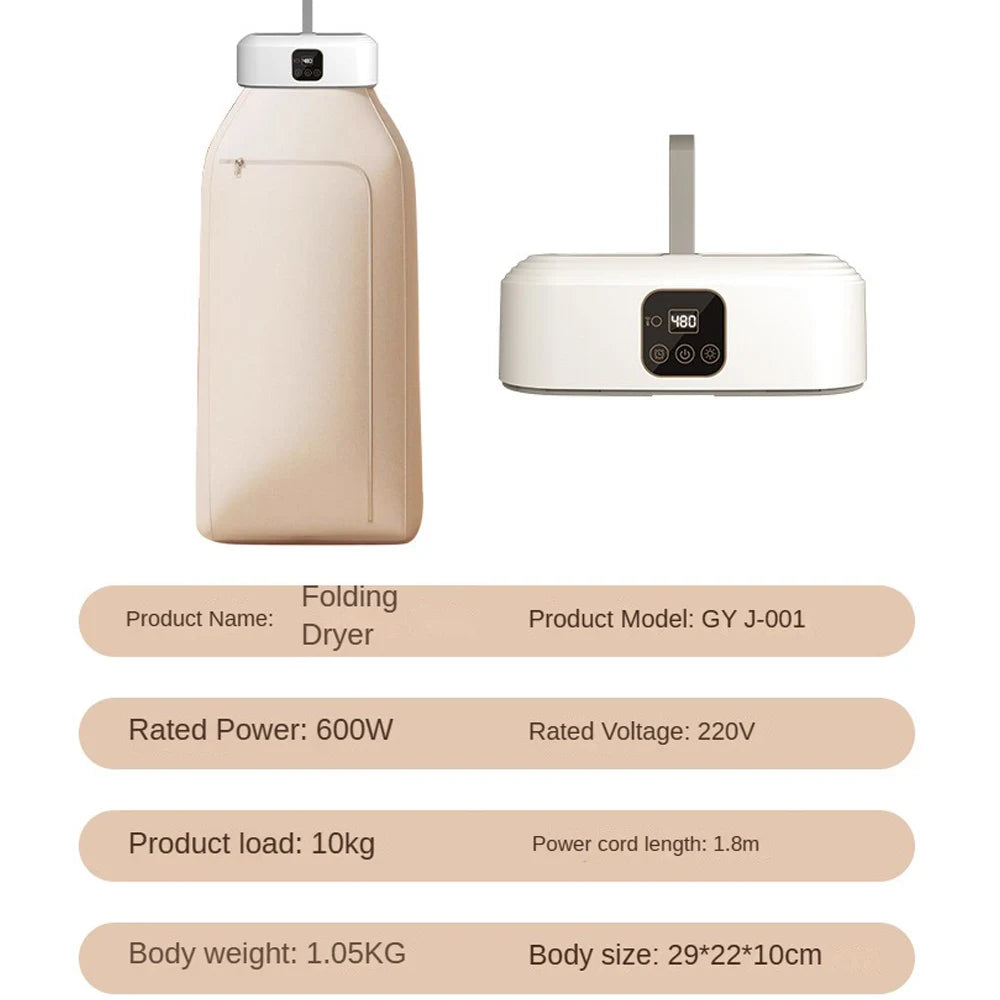 Remote Control Multifunctional laundry Dryer TheUniShops