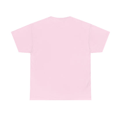 Heavy Cotton Tee with Floral Design - "We Are All Wonderful"