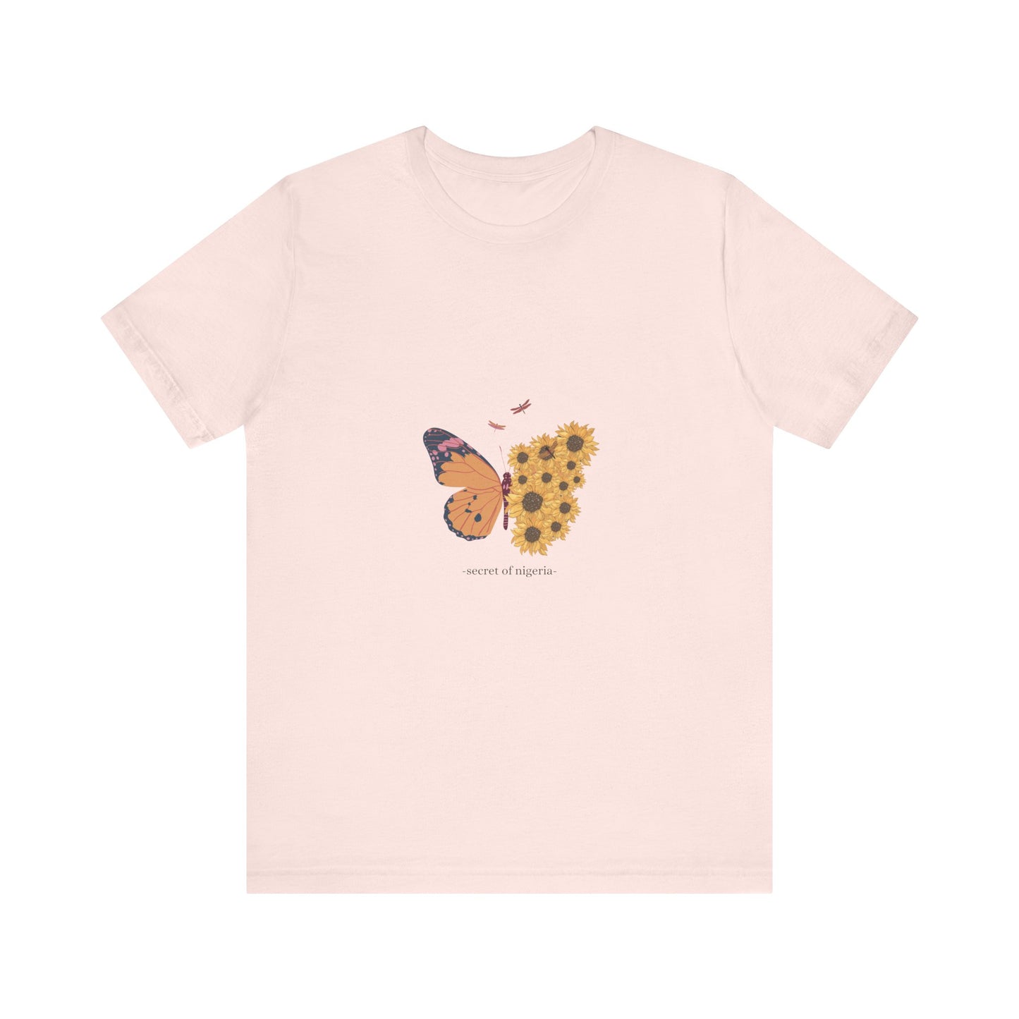 Butterfly & Flower Unisex Tee