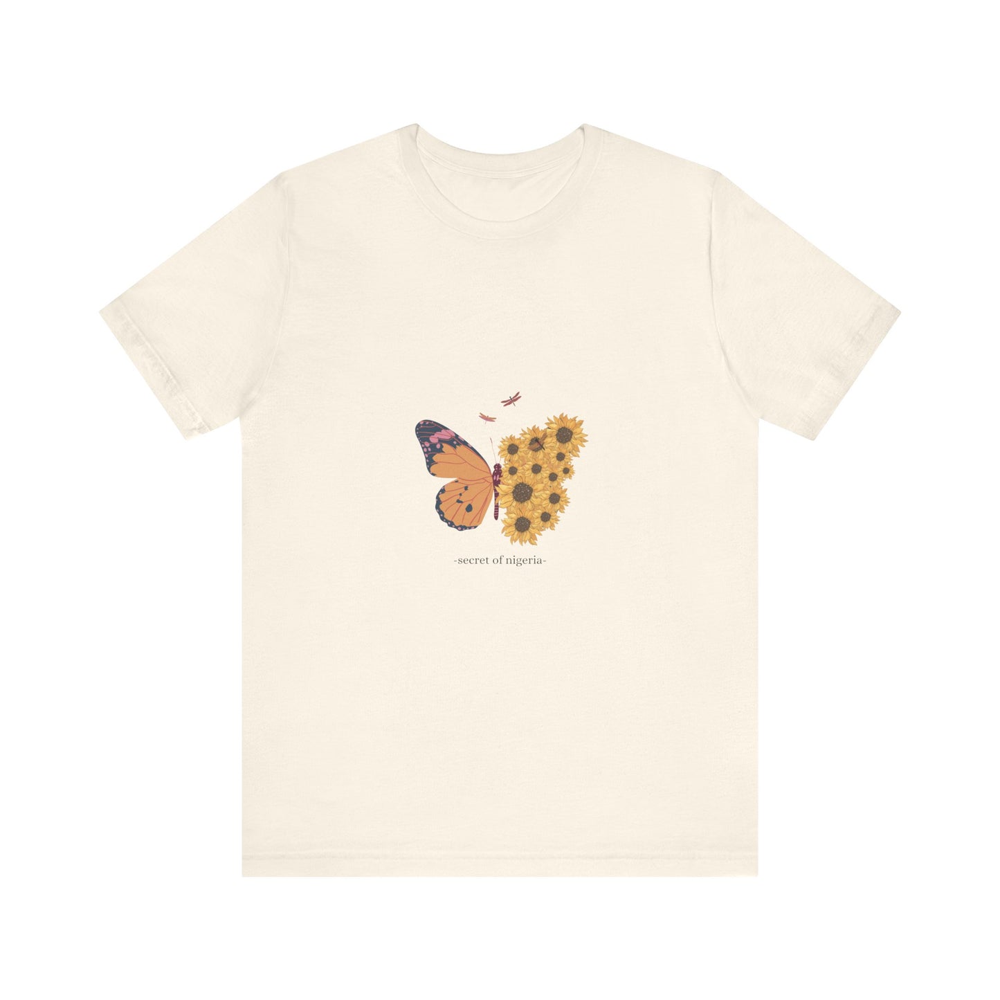 Butterfly & Flower Unisex Tee