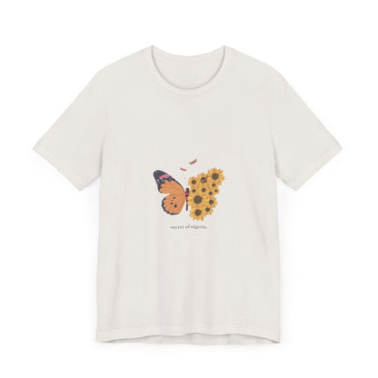 Butterfly & Flower Unisex Tee
