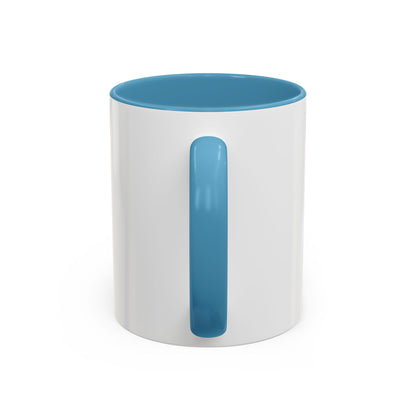 Accent Coffee Mug with Motivational Quote