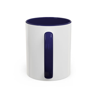 Accent Coffee Mug with Motivational Quote