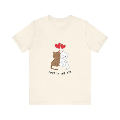 Cute Cat Love T-Shirt for Cat Lovers