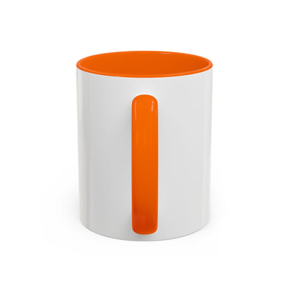Accent Coffee Mug with Motivational Quote