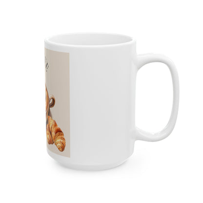 Coffee Lover's Ceramic Mug - 15oz