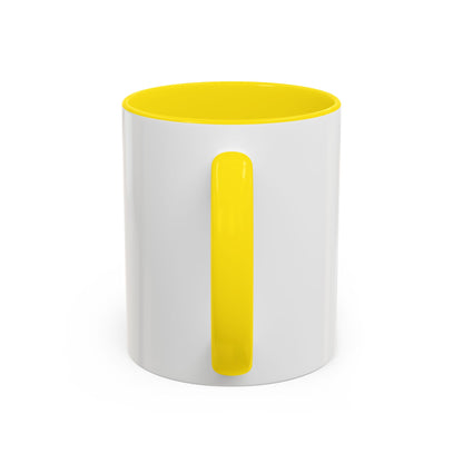 Accent Coffee Mug with Motivational Quote