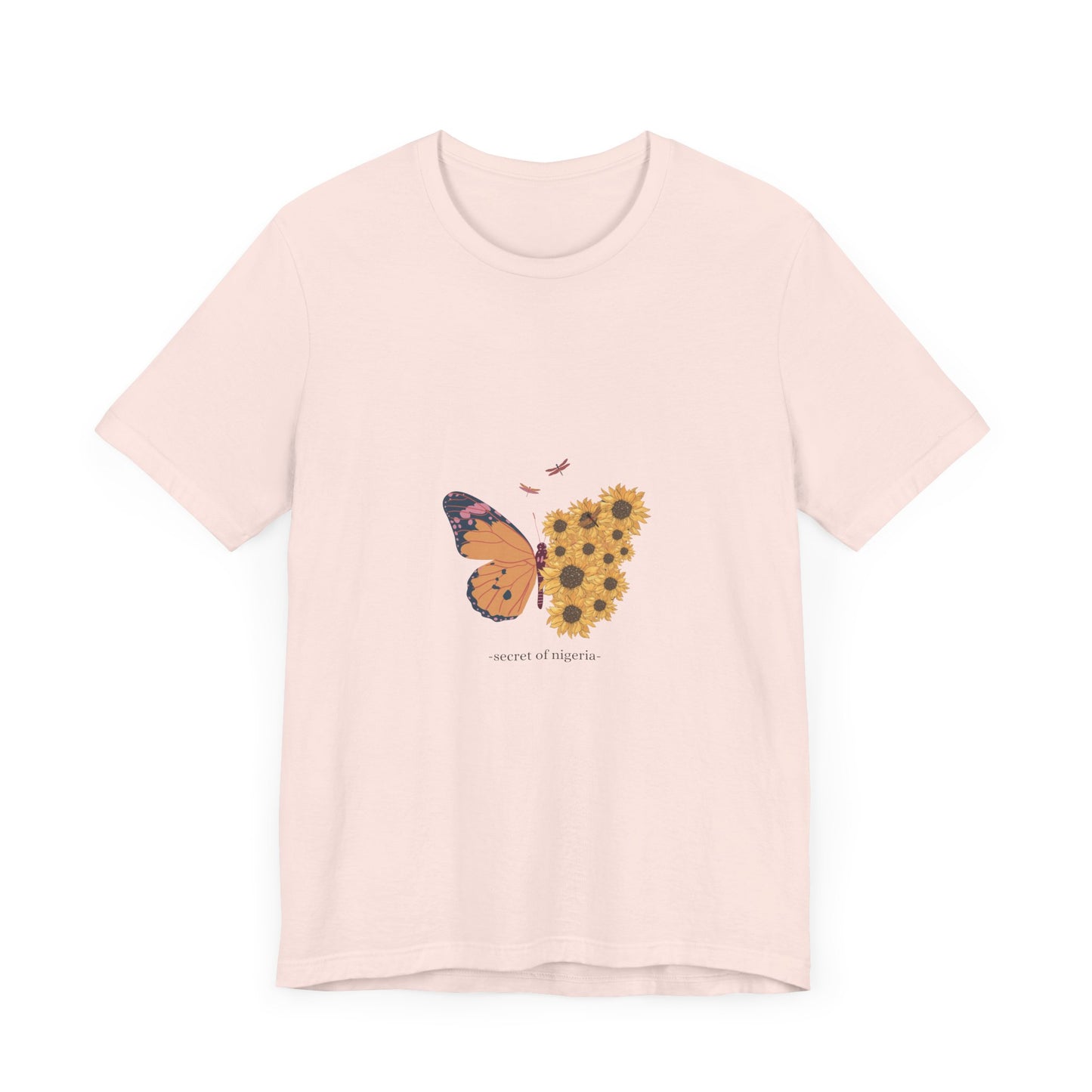 Butterfly & Flower Unisex Tee