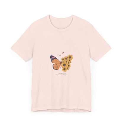 Butterfly & Flower Unisex Tee