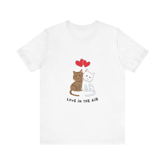 Cute Cat Love T-Shirt for Cat Lovers