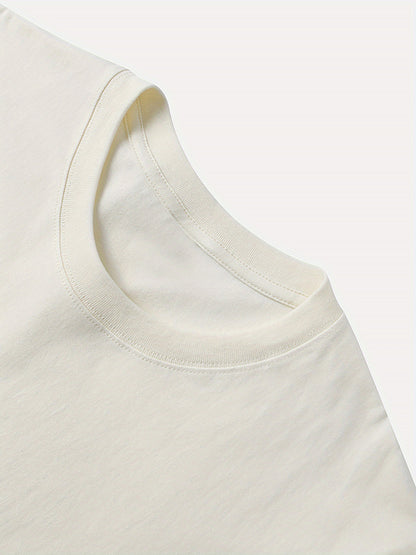 Floral Print Short Sleeve Crew Neck T-Shirt