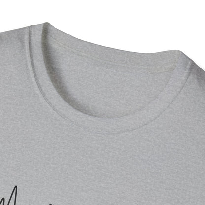 Coffee Heartbeat Unisex T-Shirt | Casual Tee, Gift for Coffee Lovers, Birthday Apparel, Relaxed Fit, Everyday Wear