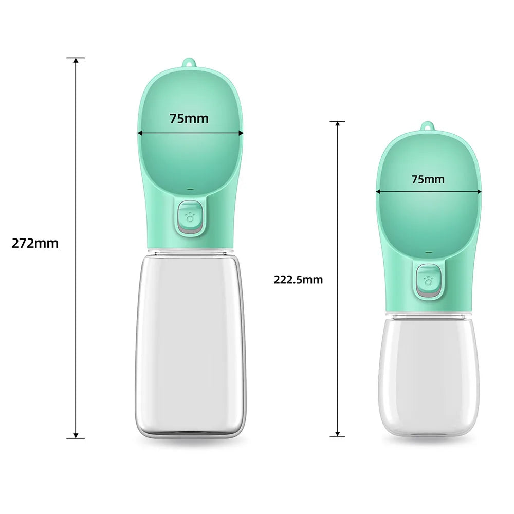 Portable Dog Water Bottle Food and Water Container For Dog Pets Feeder Bowl Outdoor Travel Drinking Bowls Water Dispenser TheUniShops