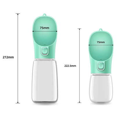 Portable Dog Water Bottle Food and Water Container For Dog Pets Feeder Bowl Outdoor Travel Drinking Bowls Water Dispenser TheUniShops