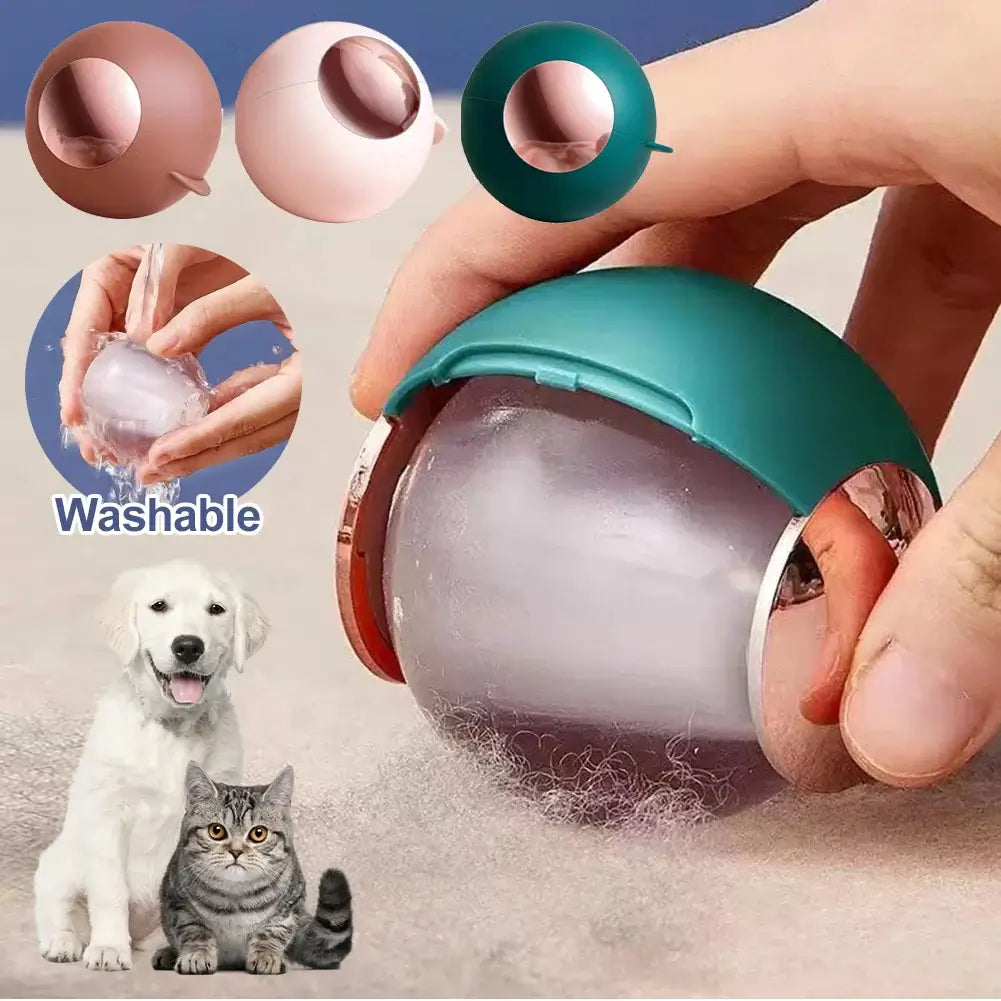 Lint Roller Hair Remover Ball Manual Fluff Remover Washable Gel Lint Roller For Pet Hair Sticky Roller Ball Cleaning for Clothin TheUniShops