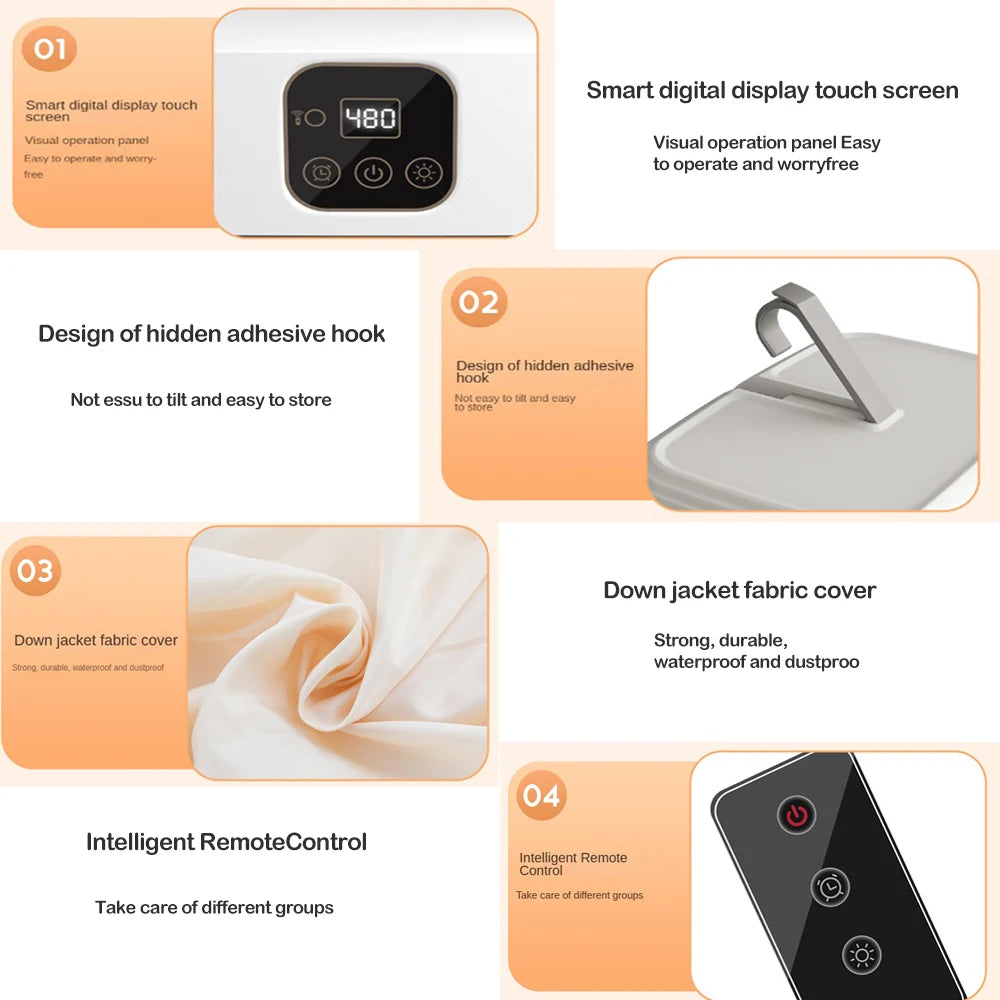 Remote Control Multifunctional laundry Dryer TheUniShops