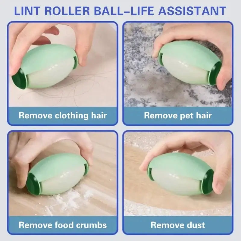 Washable Lint Roller Remover New Multifunctional Reusable Clothes Dust Pet Hair Cleaning Sticky Roller Ball TheUniShops