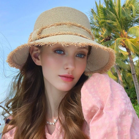 Versatile And Elegant Flat-Top Sun Hat
